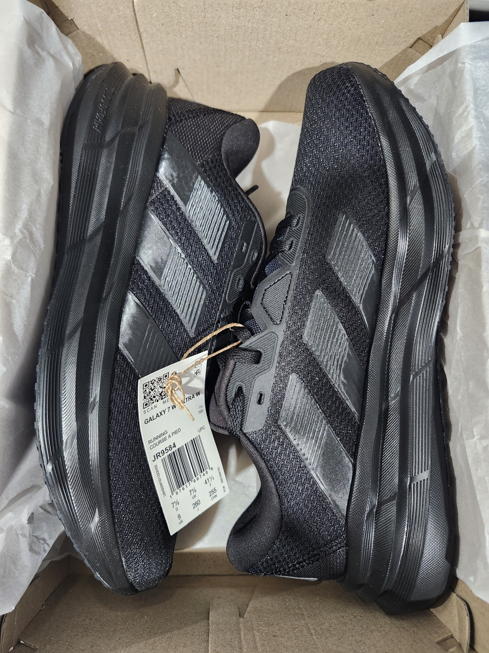 adidas Women's Black Running Galaxy 7 W